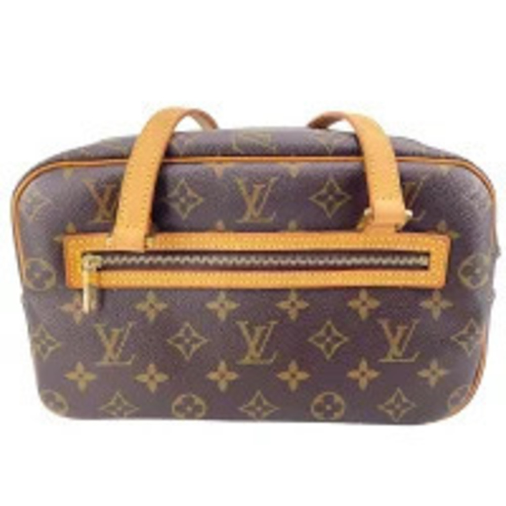 Louis Vuitton Cite Monogram Handbag Brown